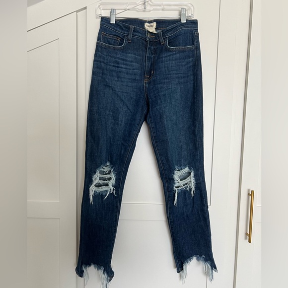 L’AGENCE Size 27 Pre-Owned Excellent Condition High Line Jeans In Monrovia - Picture 1 of 7